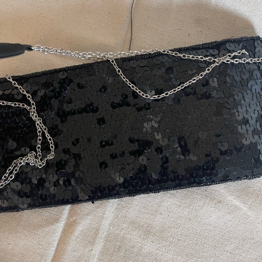 Ny & co sequin chain bag